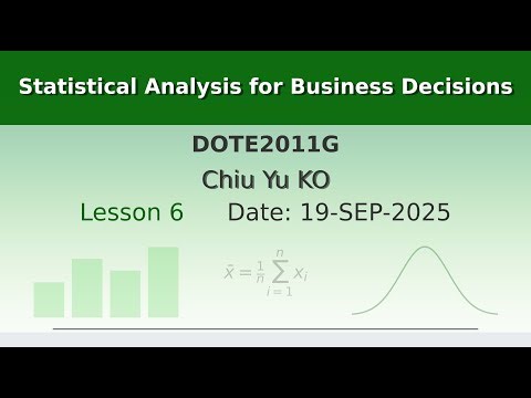 DOTE 2011G | Lesson 6 | 19 SEP 2025