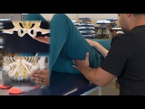 OMT: MFR - Ischiorectal Fossa (Pelvic Floor; Supine, Direct)