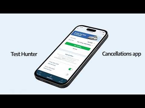 The Best driving test cancellations app for UK | Test Hunter
