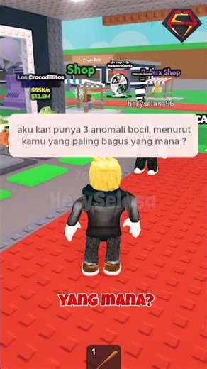 WADUH ANOMALI APA LAGI INI ! #roblox #stealbrainrot