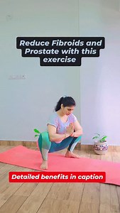 Reduce Fibroids and Prostate with this move � Do try it � � Benefits � helpful in PCOD and PCOS � reduce Prostate � reduce Thigh FAT and give stronger legs � Relieves tension from hip area � Relieves gas and bloating #reels #viral #healthylifestyle #yoga #prostate #fibroids #malasaña #trending #viralreels #viralvideos #trendingreels | Monika Chaudhary