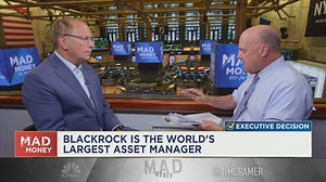 Watch Part 1 of Jim Cramer's full interview with BlackRock CEO Larry Fink