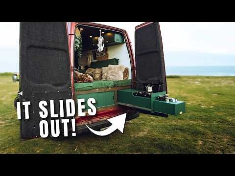 We Finally Tested Our Slide Out Camper Kitchen | Here’s How It Went!