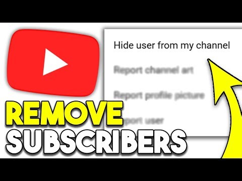 How to Remove Subscribers From Your Youtube Account - Step by Step