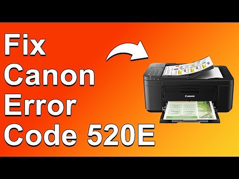 How To Fix The Canon Error Code 520E - Meaning, Causes, & Solutions (Solved Quickly)