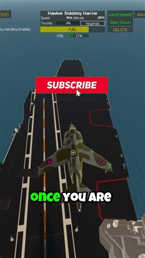 How to do VTOL landing in PTFS! #roblox #ptfs #funny #meme #shorts #short #trending #fyp #roleplay