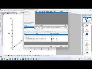 How to plot parity plot in Origin 9.0