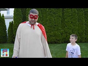 Harold and George Play Water Games with Captain Underpants