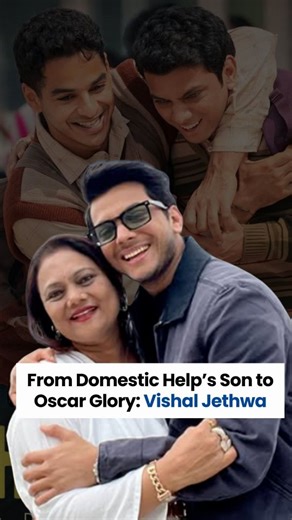 The Better India on Instagram: "He grew up watching his mother clean homes so he could dream freely. From selling pads and coconut water to countless auditions, rejections, and self-doubt — Vishal Jethwa never stopped moving. Today, his performance in *Homebound* is Oscar-shortlisted. From background dancer to Cannes, his journey proves one thing: Your beginnings don’t define your destiny — your courage does. @vishaljethwa06 #InspiringJourney #IndianCinema #NeverGiveUp #Homebound [Vishal Jethwa