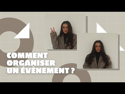 How to organize an event?