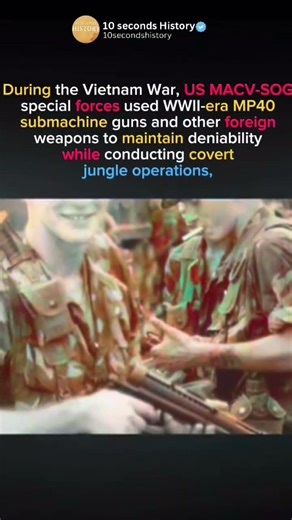 The MP40’s Hidden Role in the Vietnam War #history #VietnamWar #shorts