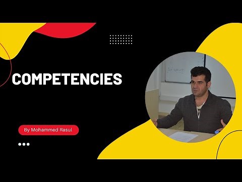 Competencies: Definition and types