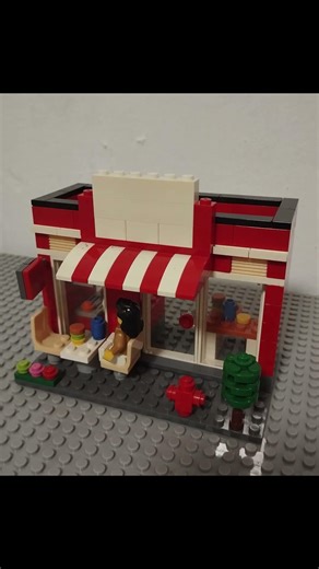 A City can't continue without fast food right? maybe. #lego #legomoc #legostopmotion Lego KFC SHORTS