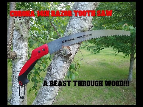 Corona 14In Razor Tooth Saw...A Beast Through Wood!!!