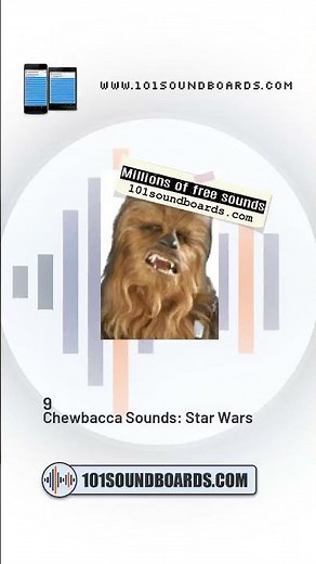 9 - Chewbacca : Star Wars