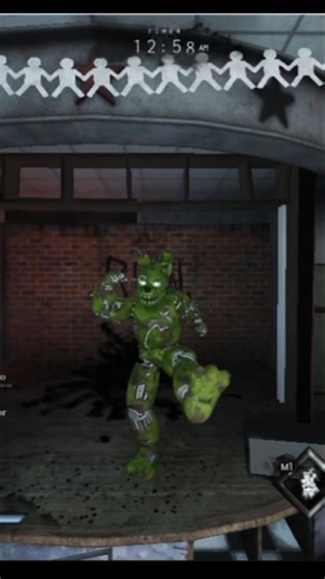 Spring Trap Dancing (Bite BY NIGHT)#springtrap #roblox #shorts #fyp #viral #dance