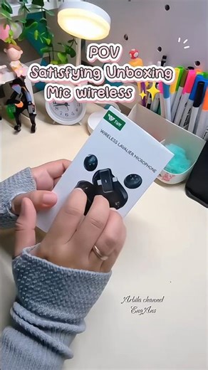 Asmr Unboxing Mic Wireless ✨ #asmr #shorts #fyp