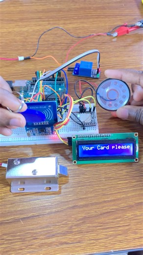 Door Lock control with Arduino using RFID & DFPlayer Mini | Upload Ideas with Itamar