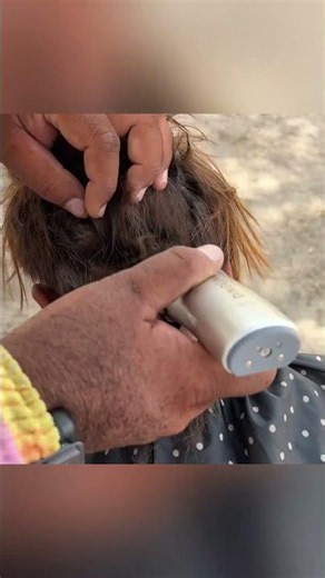 Satisfying Side Hair Setting with Precision Trimmer ✅⚙️