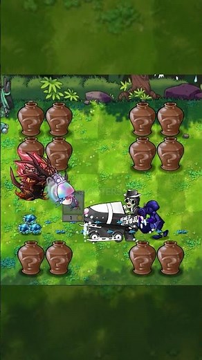 PvZ Fusion 3.8.1-Ultimate Plant Vase Breaker Vs Two Zombie Vave Breakers-P38 #shorts #pvz #pvzfusion