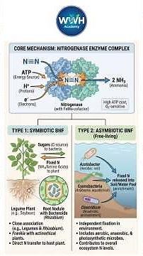 Biological Nitrogen Fixation #agriculture #neet #biologyshorts #shorts #ytshorts