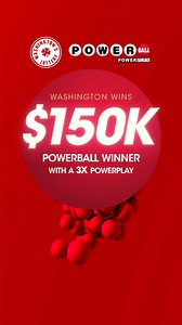 12K views · 20 reactions | The Powerball Jackpot was hit out-of-state, but Washingtonians had a few hundred thousand reasons to celebrate. Congratulations to the $150K, three $100K and three $50K winners in Washington! | Washington's Lottery | Facebook