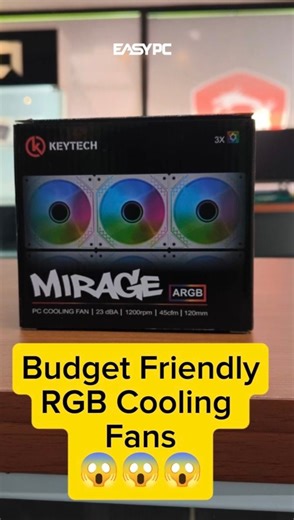 “Stop Buying RGB Fans Like This (New PC Builders, Listen)” New ka sa PC building? Huwag puro RGB ang isipin. Airflow muna. Tahimik dapat. Malinis setup. Keytech Mirage 3-in-1 = sakto sa school at light gaming builds. Follow EasyPC for real PC tips, not hype. #TechItEasy #EASYPC #EasypcMakati #techtips | EASY PC Makati