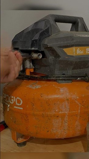 Fixing a RIDGID air compressor