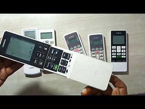Hitachi ac remote functions #hitachi #voltas #repairing