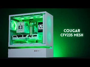 This GAMING PC Looks Like a DESIGNER HOUSE | Cougar CFV235 Build
