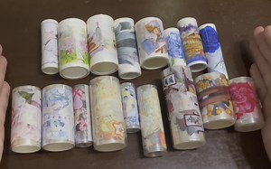 【铃兰】BOBOGD拼夕夕店铺胶带福袋开箱｜购物分享