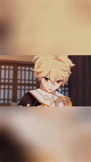 Aether cooks Paimon #genshinimpact #helpmemakethismakesense #eatpaimon