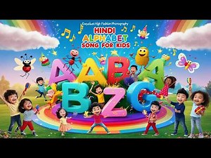Hindi Phonics Song | A To Z | Alphabet Song For Kids