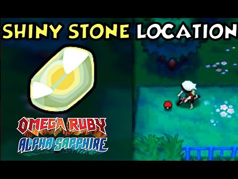 Where/How to obtain a Shiny Stone (2 Ways) in Pokemon Omega Ruby and Alpha Sapphire
