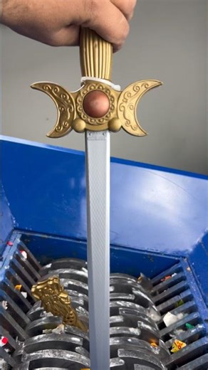 BEST SWORD vs Industrial Shredder!🗡️⚔️🗡️#viralllllllllllllllllllllllllllllllllll #satisfying #asmr