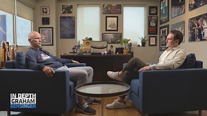 UConn basketball's Dan Hurley discusses how he ultimately decided to turn down the Lakers coaching job. Hear from the reigning 2-time champion on his coaching career, his mental health journey and the many superstitions he abides by. Watch In Depth with Graham Bensinger at midnight on NBC Bay Area. | NBC Bay Area