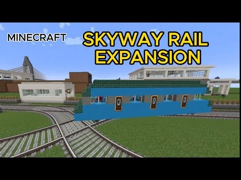 Minecraft 1.20.1: SKYWAY RAIL EXPANSION