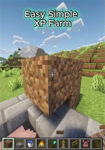 Ultimate XP Farm in Minecraft! ⚡ Fast & Easy #shorts #minecraft