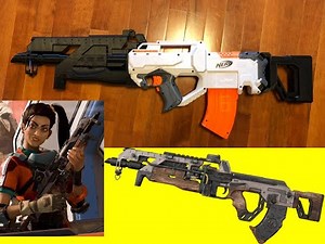 GUIDE -- NERF Rayven/Rayvenfire : VK-47 Flatline from Apex Legends (3D printing cosmetic kit)
