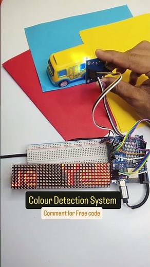 colour Detection system with arduino
