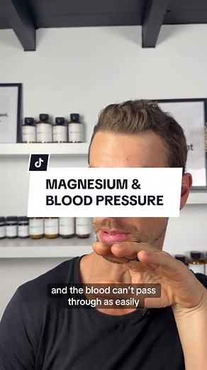 Magnesium plays a key role in vasodilation … a process where the blood vessels widen and allow the blood to easily flow through. When we’re low in magnesium, blood vessels can stay contracted, restricting the ability for the blood vessels to relax and lead to a increase in blood pressure. Foods like dark leafy greens, avocados, nuts & seeds are some of the richest whole food sources of magnesium. And high quality magnesium supplements like magnesium glycinate, magnesium threonate & magnesium mal
