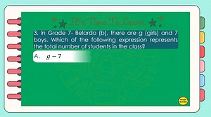 SOLVING PROBLEMS INVOLVING ALGEBRAIC EXPRESSIONS | WOW MATH | Facebook