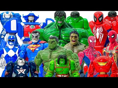 Superheroes Toys Collection Playtime Full Weekend Episode~! Hulk, Spiderman Toy Action Figure