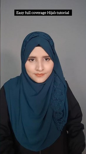 full coverage Hijab tutorial