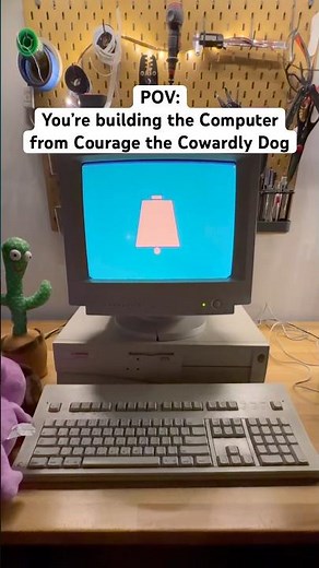 POV: the Computer from Courage the Cowardly Dog