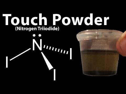 Making Touch Powder (Nitrogen Triiodide)