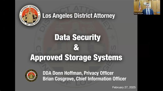 Data Security & Approved Storage Systems - Day 1 2025