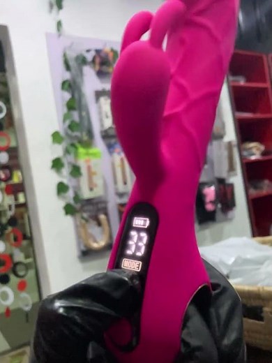 Powerful Rabbit Vibrator with Digital Display | Dual Stimulation Adult Toy