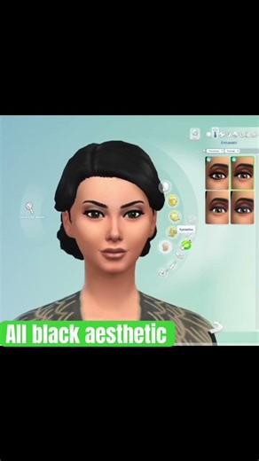 I made a SINGLE COLOR SIM in the sims 4?! #thesims4 #sims4 #createasim #thesims