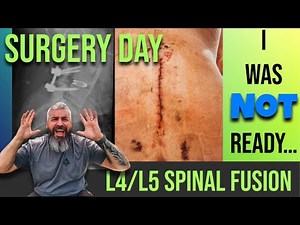 SURGERY DAY: Having My TLIF Spinal Fusion and Spinal Decompression Surgery.....This ISN'T Easy!